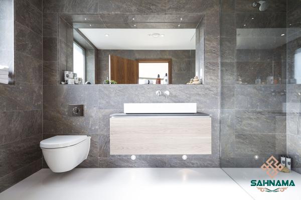 Floor tiles bathroom grey | Buy at a cheap price